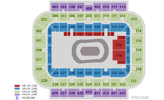 Us Cellular Arena Seating Chart Milwaukee Wi