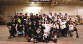 Watch the Kids Play Roller Derby!